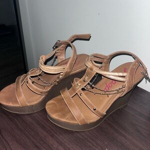 Jelly pop Sandal Wedges Size 6